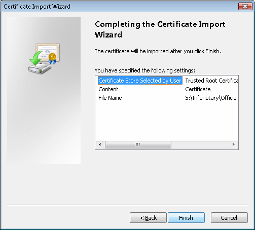 Файл:Install Windows Vista - Certificate Import Wizard - 07.png