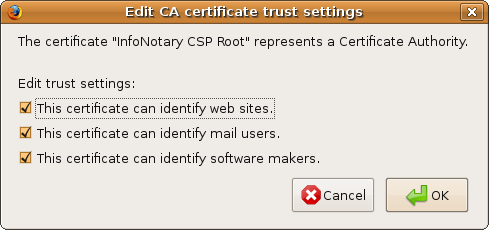 Файл:Firefox linux CA certificate trust settings.png