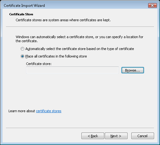 Файл:Install Windows Vista - Certificate Import Wizard - 04.png